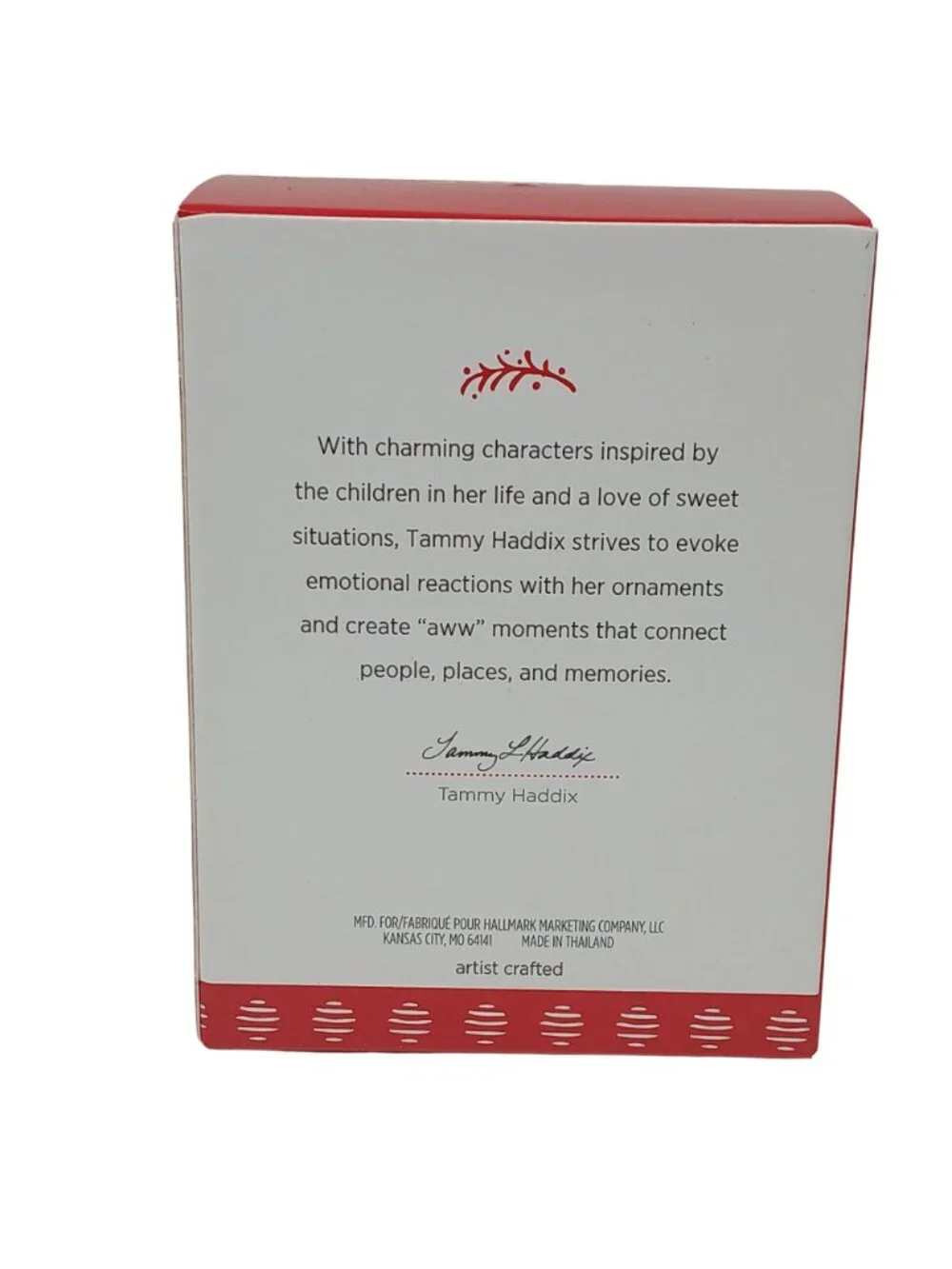 Hallmark Keepsake Lil Peanut Babys 1st Christmas Ornament 2012 Elephant Wagon D9